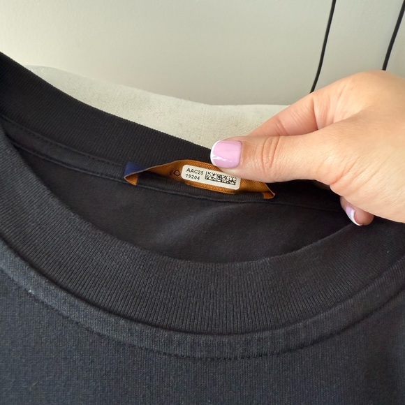 Louis Vuitton × NBA Collection 21AW Black LV Logo T-Shirt XXL Cotton Japan - Picture 5 of 11